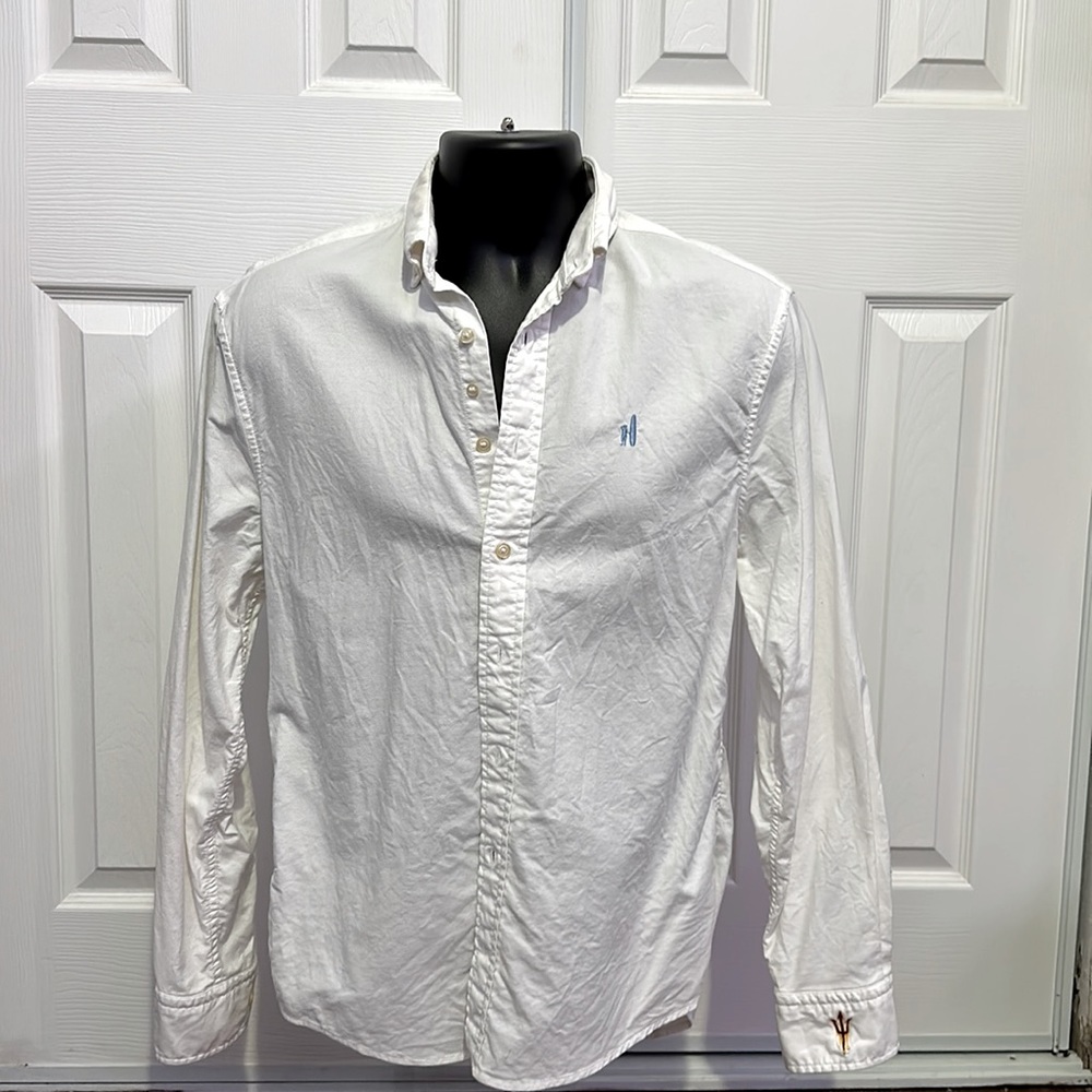 ASU White Long Sleeve Beach Shirt